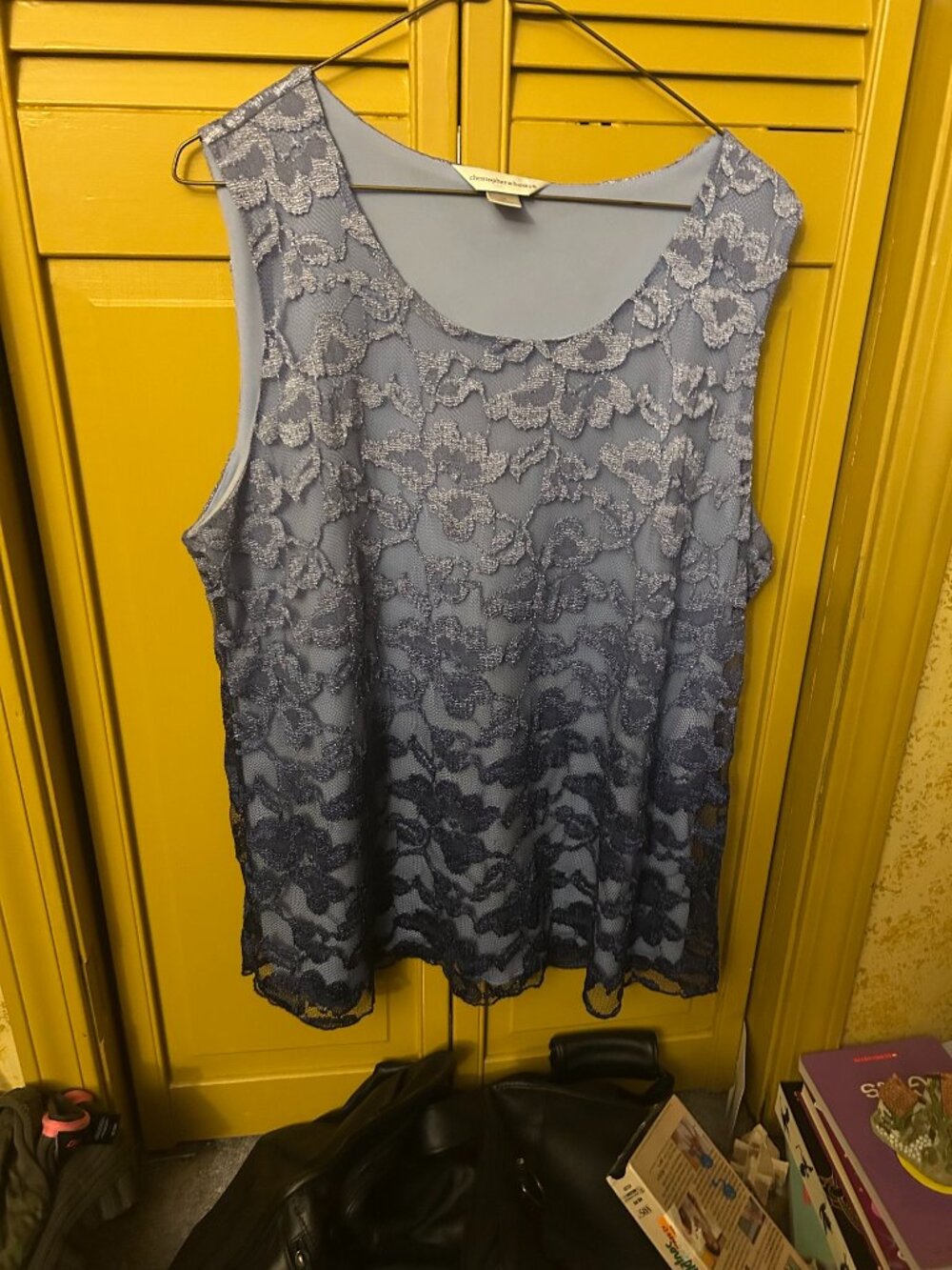 Christopher & Banks dressy tank top